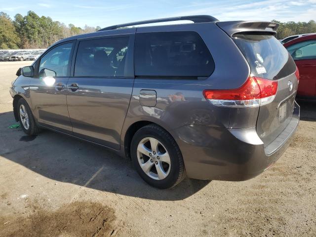 5TDKK3DC8ES420022 - 2014 TOYOTA SIENNA LE GRAY photo 2