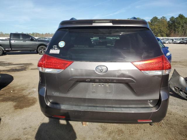 5TDKK3DC8ES420022 - 2014 TOYOTA SIENNA LE GRAY photo 6