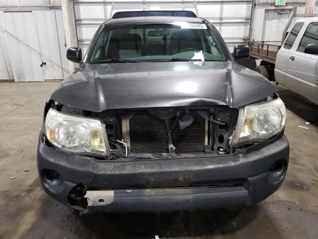 5TENX4CN5AZ746462 - 2010 TOYOTA TACOMA GRAY photo 5