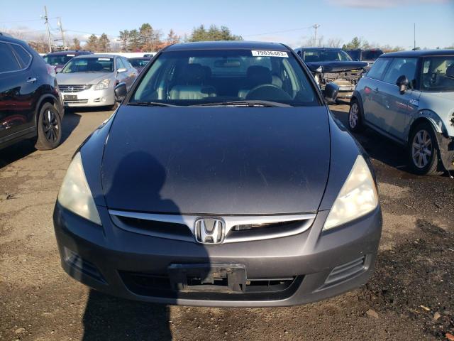 1HGCM56887A075045 - 2007 HONDA ACCORD EX GRAY photo 5