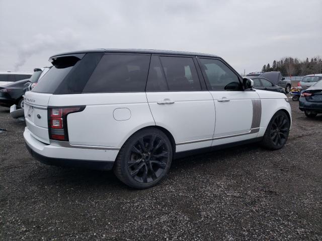 SALGV2TF5FA225246 - 2015 LAND ROVER RANGE ROVE AUTOBIOGRAPHY WHITE photo 3
