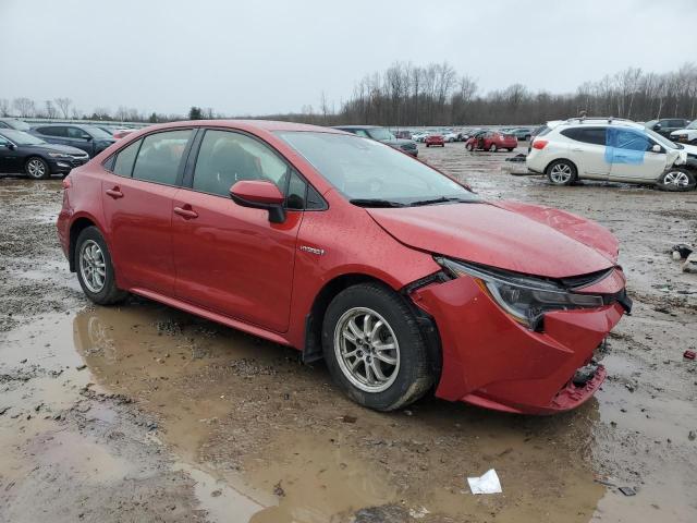 JTDEAMDE7MJ008922 - 2021 TOYOTA COROLLA LE RED photo 4