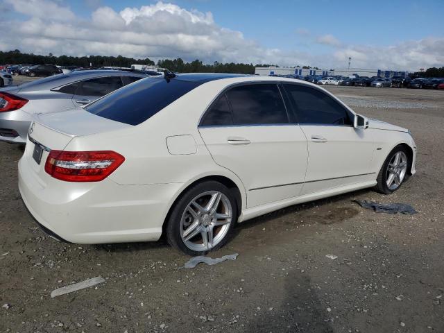 WDDHF5KB3CA537351 - 2012 MERCEDES-BENZ E 350 WHITE photo 3