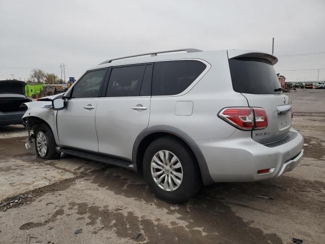 JN8AY2NDXH9011054 - 2017 NISSAN ARMADA SV SILVER photo 2