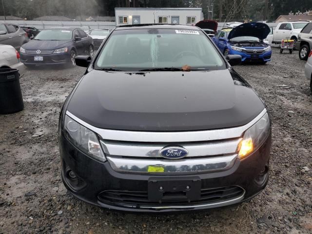 3FAHP0HA2AR412486 - 2010 FORD FUSION SE BLACK photo 5