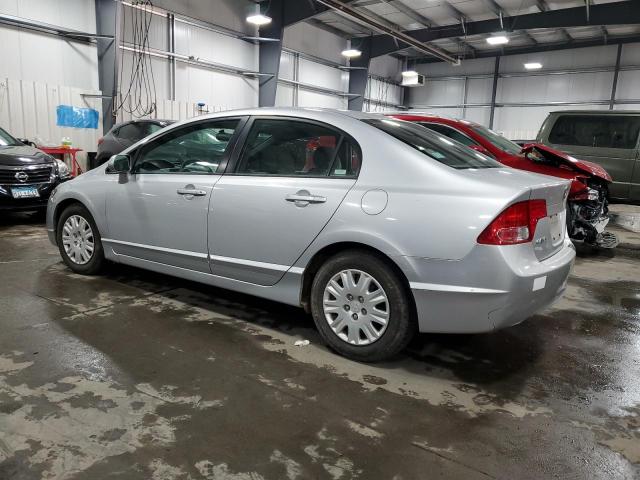 1HGFA168X7L061800 - 2007 HONDA CIVIC EX SILVER photo 2