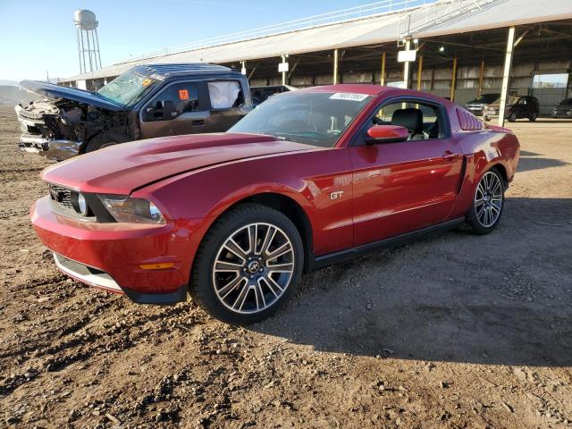 1ZVBP8CH9A5118120 - 2010 FORD MUSTANG GT RED photo 1