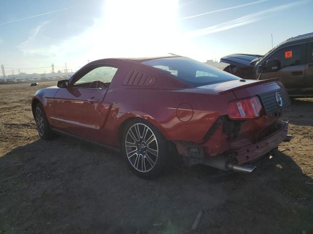 1ZVBP8CH9A5118120 - 2010 FORD MUSTANG GT RED photo 2