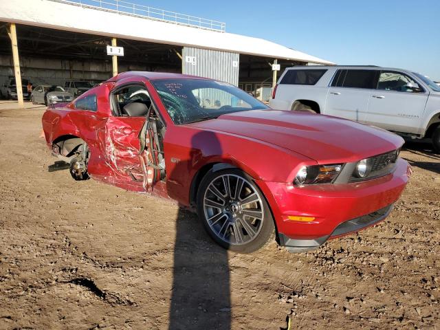 1ZVBP8CH9A5118120 - 2010 FORD MUSTANG GT RED photo 4