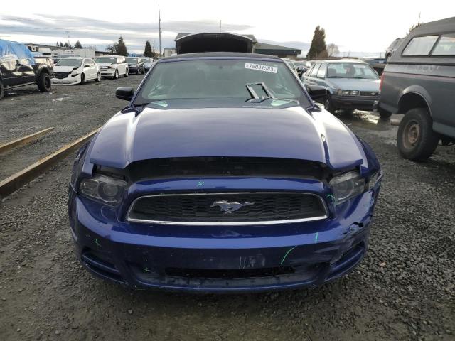 1ZVBP8EM6D5260178 - 2013 FORD MUSTANG BLUE photo 5