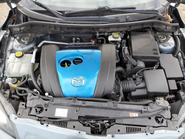 JM1BL1M73D1731941 - 2013 MAZDA 3 I BLUE photo 11