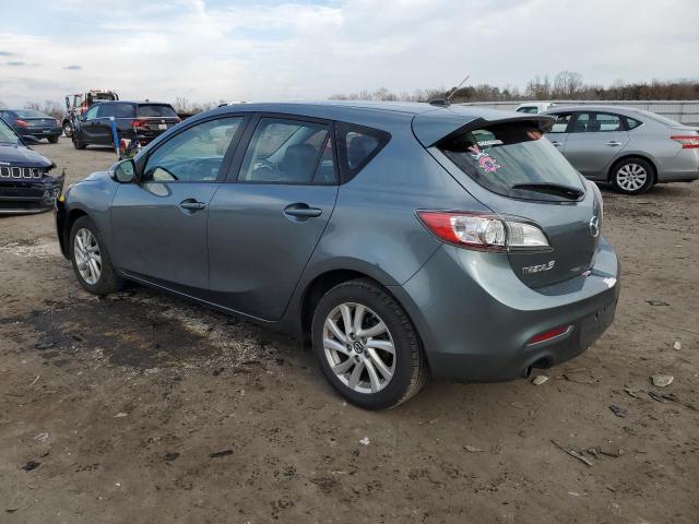 JM1BL1M73D1731941 - 2013 MAZDA 3 I BLUE photo 2