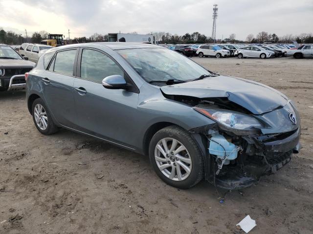 JM1BL1M73D1731941 - 2013 MAZDA 3 I BLUE photo 4