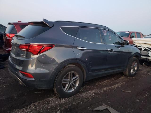 5XYZUDLB9JG513159 - 2018 HYUNDAI SANTA FE S GRAY photo 3