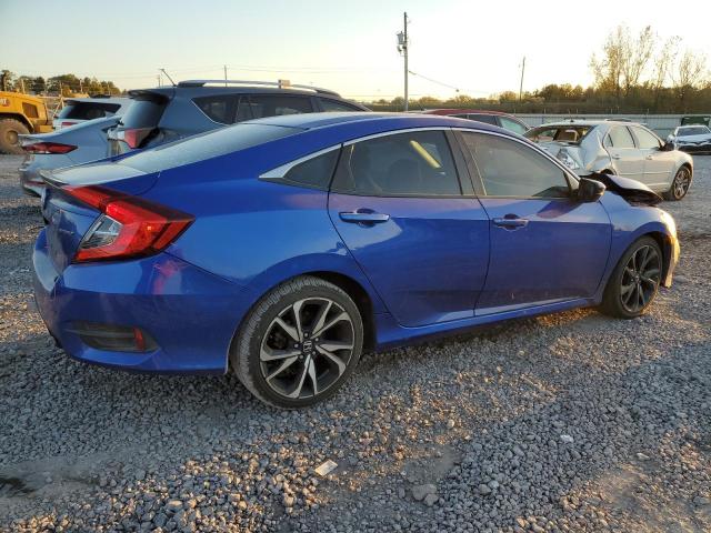 19XFC2F89KE000812 - 2019 HONDA CIVIC SPORT BLUE photo 3