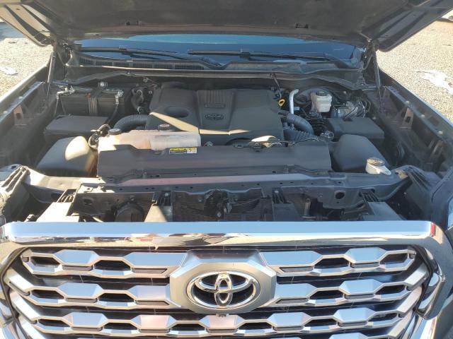 5TFMA5AB3NX001962 - 2022 TOYOTA TUNDRA CREWMAX PLATINUM Grau Foto 11