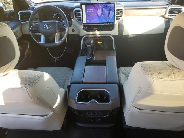 5TFMA5AB3NX001962 - 2022 TOYOTA TUNDRA CREWMAX PLATINUM Grau Foto 8