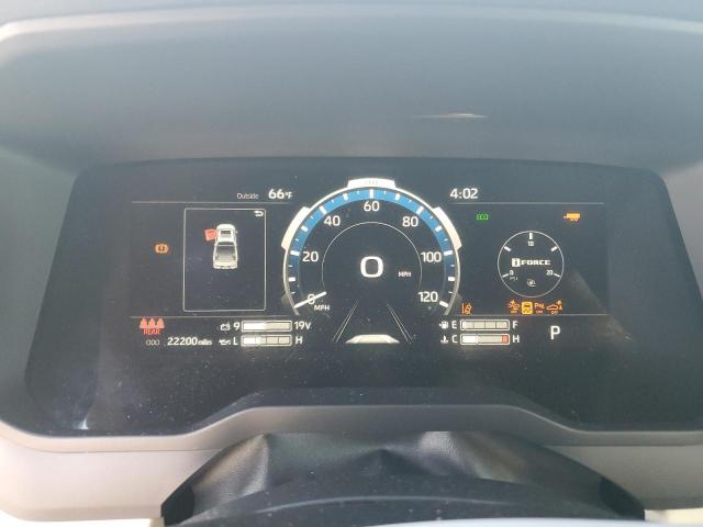 5TFMA5AB3NX001962 - 2022 TOYOTA TUNDRA CREWMAX PLATINUM Grau Foto 9