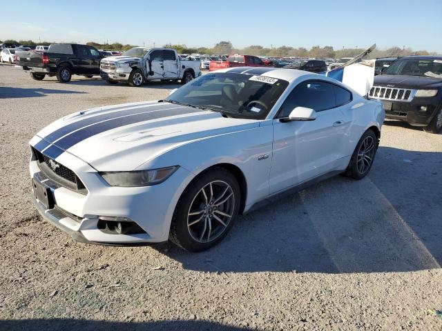 1FA6P8CF0F5337760 - 2015 FORD MUSTANG GT WHITE photo 1