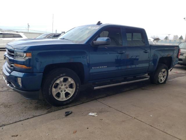 3GCUKREC6HG473959 - 2017 CHEVROLET SILVERADO K1500 LT BLUE photo 1