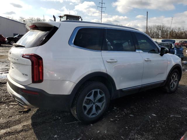 5XYP34HCXLG007340 - 2020 KIA TELLURIDE EX WHITE photo 3