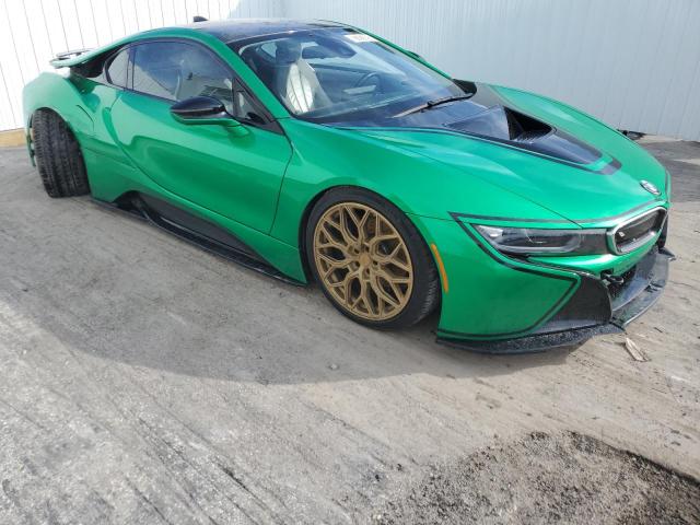 WBY2Z2C55GV676182 - 2016 BMW I8 GREEN photo 4