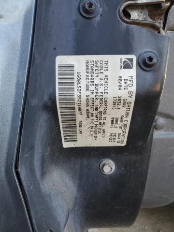 1G8AL52F85Z109877 - 2005 SATURN ION LEVEL 3 CHARCOAL photo 12