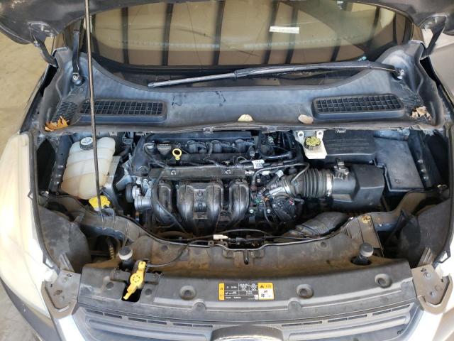 1FMCU0F78EUA06842 - 2014 FORD ESCAPE S GRAY photo 11