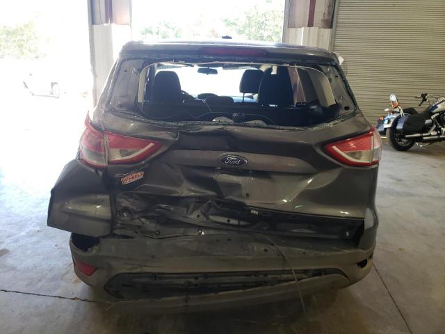 1FMCU0F78EUA06842 - 2014 FORD ESCAPE S GRAY photo 6