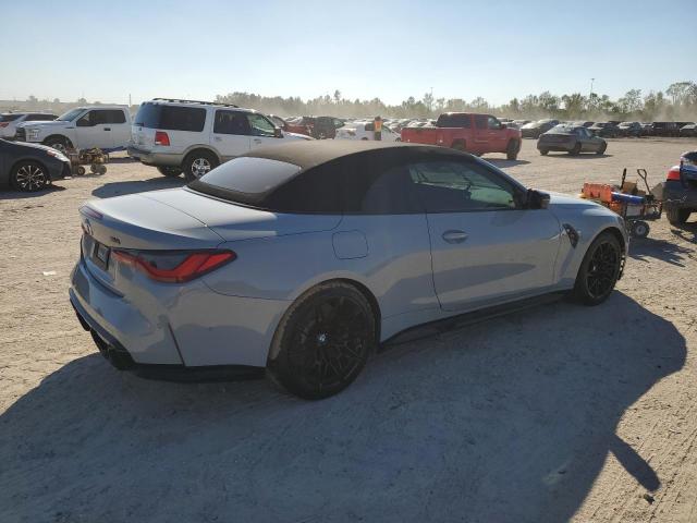 WBS33BA09RCN82182 - 2024 BMW M4 COMPETITION GRAY photo 3