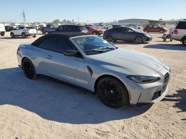 WBS33BA09RCN82182 - 2024 BMW M4 COMPETITION GRAY photo 4