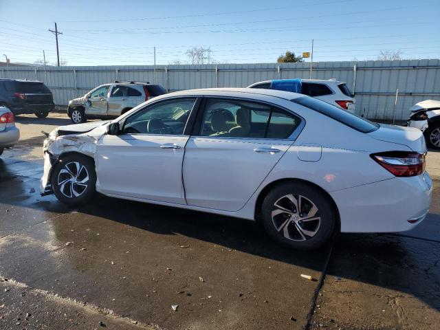 1HGCR2F34HA095296 - 2017 HONDA ACCORD LX WHITE photo 2