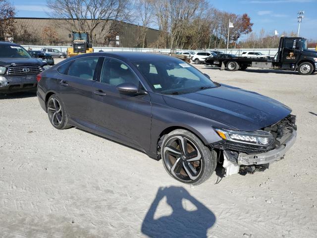 1HGCV1F31KA022254 - 2019 HONDA ACCORD SPORT GRAY photo 4