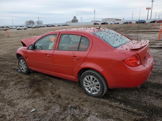 1G1AD5F56A7162807 - 2010 CHEVROLET COBALT 1LT RED photo 2