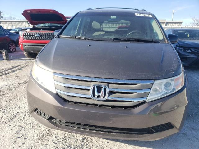 5FNRL5H44CB013374 - 2012 HONDA ODYSSEY EX GRAY photo 5