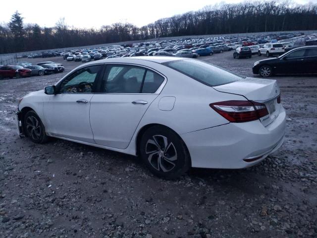 1HGCR2F32HA185952 - 2017 HONDA ACCORD LX WHITE photo 2