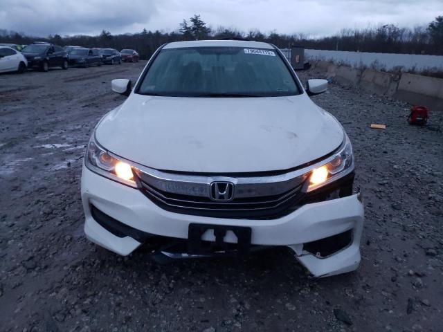 1HGCR2F32HA185952 - 2017 HONDA ACCORD LX WHITE photo 5