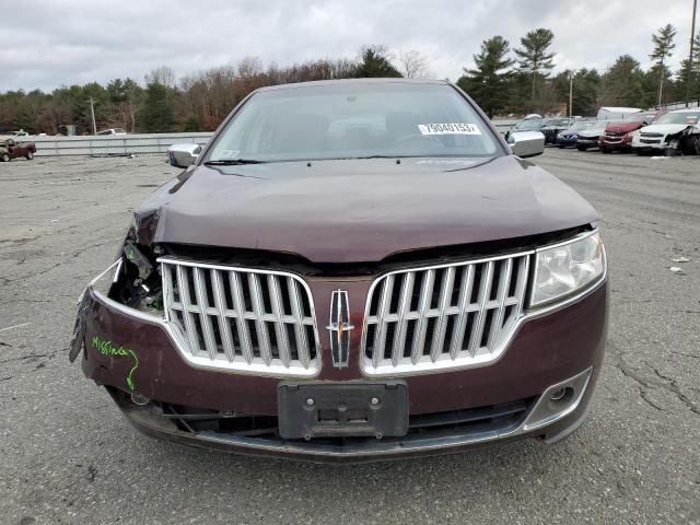 3LNHL2JC9BR753457 - 2011 LINCOLN MKZ BURGUNDY photo 5