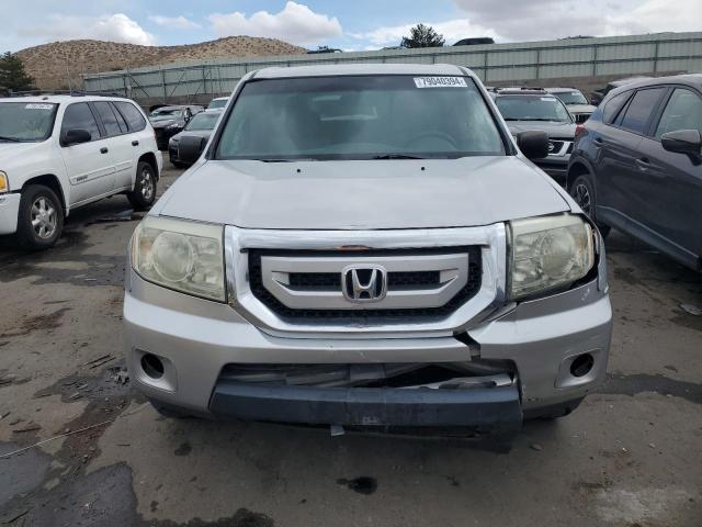 5FNYF4H21AB030397 - 2010 HONDA PILOT LX SILVER photo 5