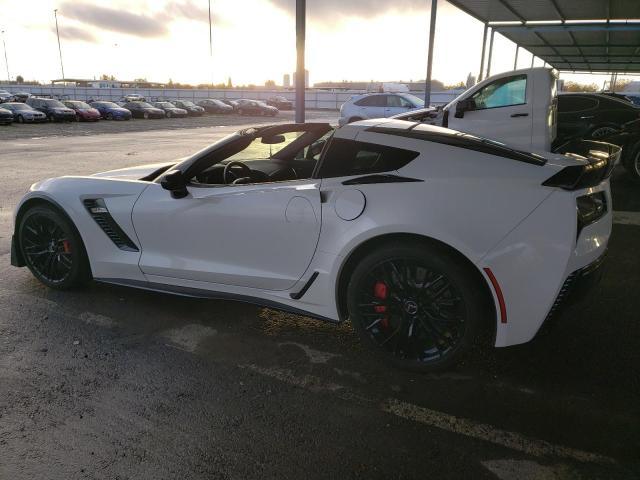 1G1YT2D63F5601430 - 2015 CHEVROLET CORVETTE Z06 3LZ WHITE photo 2