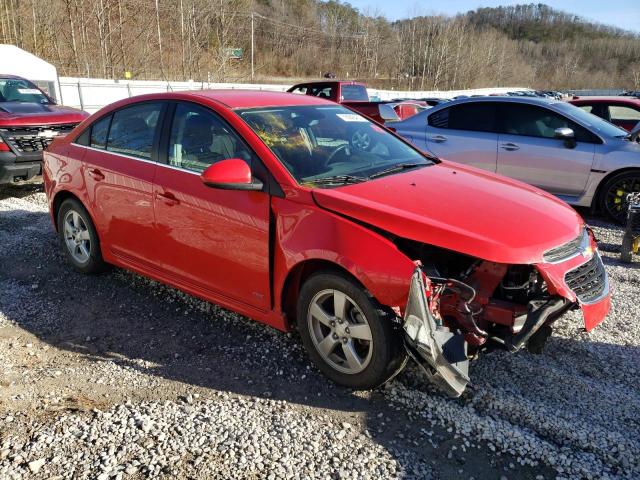 1G1PC5SB9F7186907 - 2015 CHEVROLET CRUZE LT RED photo 4