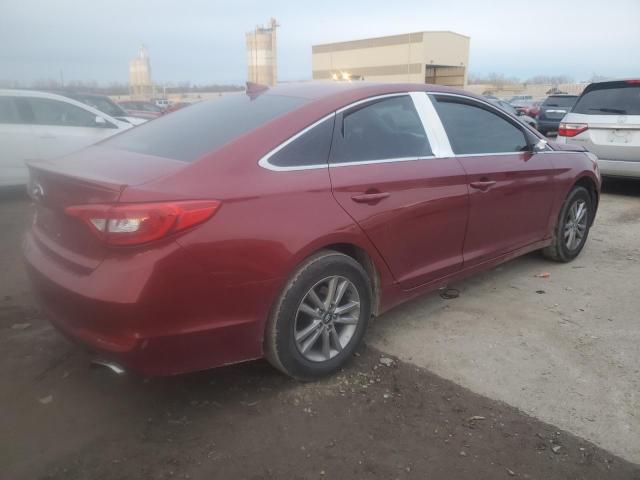 5NPE24AF9GH294456 - 2016 HYUNDAI SONATA SE RED photo 3