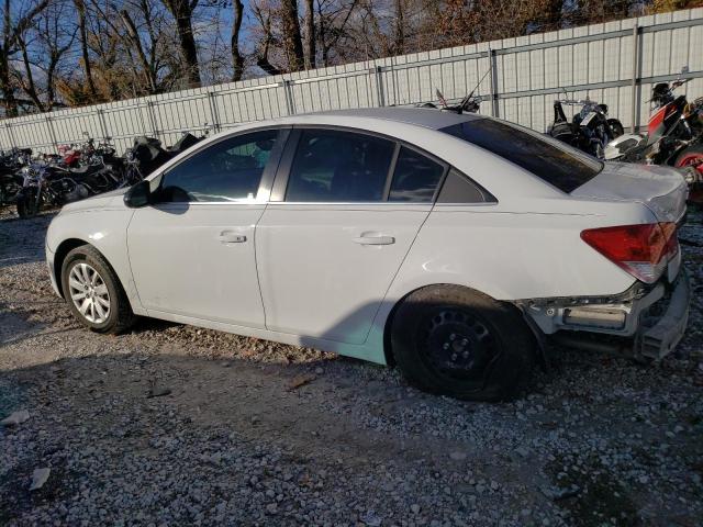 1G1PC5SH6B7266955 - 2011 CHEVROLET CRUZE LS WHITE photo 2