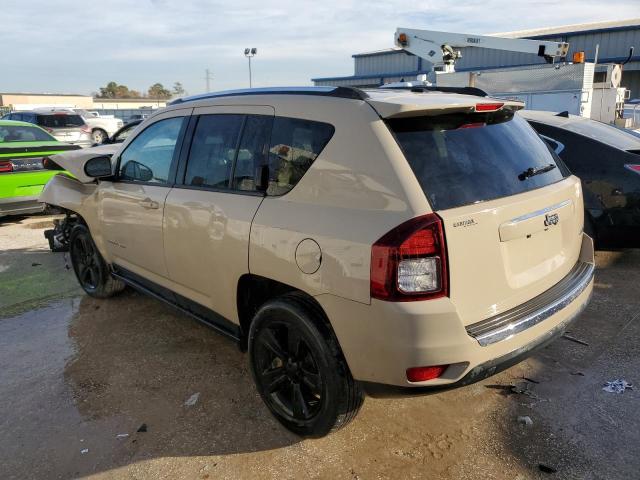 1C4NJCEB5HD168946 - 2017 JEEP COMPASS LATITUDE TAN photo 2