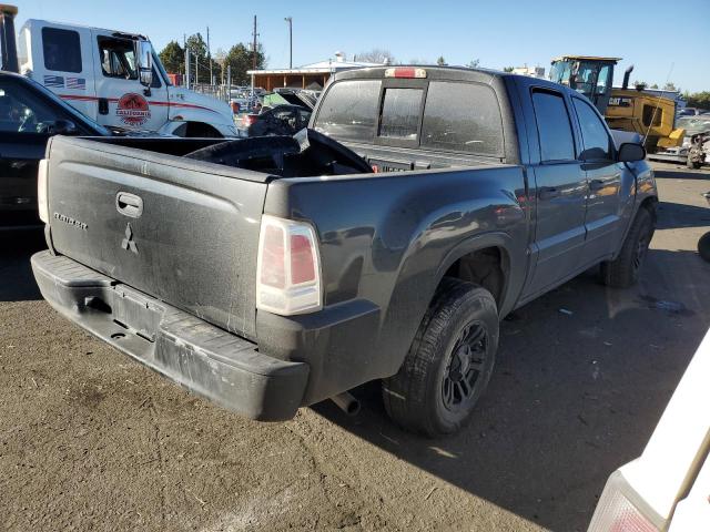 1Z7HC28K28S619554 - 2008 MITSUBISHI RAIDER LS BLACK photo 3