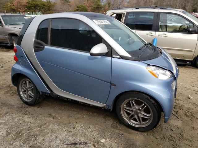 WMEEJ3BAXBK433621 - 2011 SMART FORTWO PURE BLUE photo 4