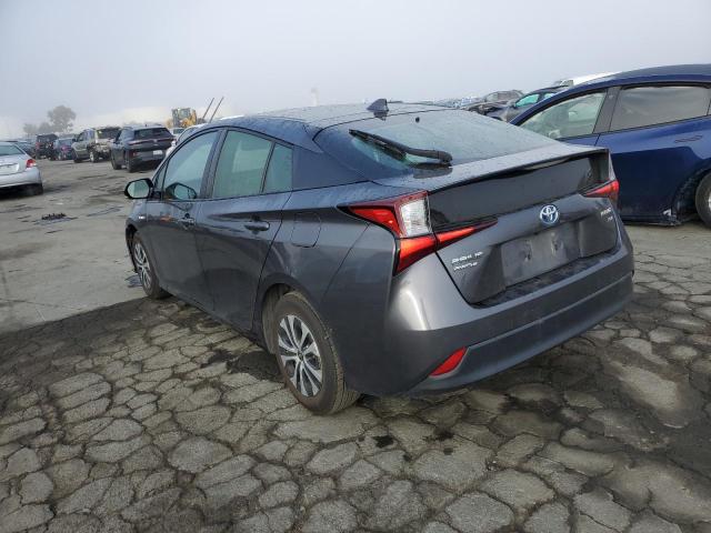 JTDL9RFUXK3002521 - 2019 TOYOTA PRIUS GRAY photo 2