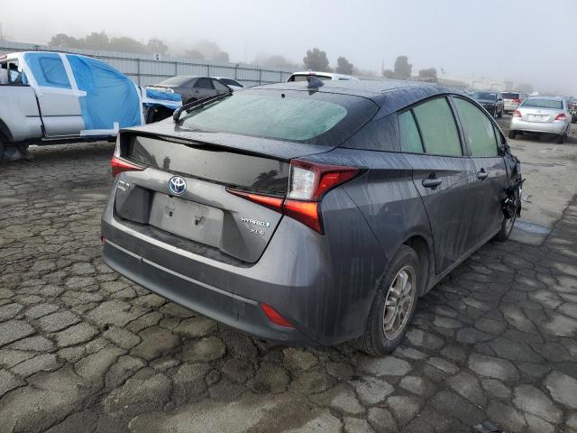 JTDL9RFUXK3002521 - 2019 TOYOTA PRIUS GRAY photo 3