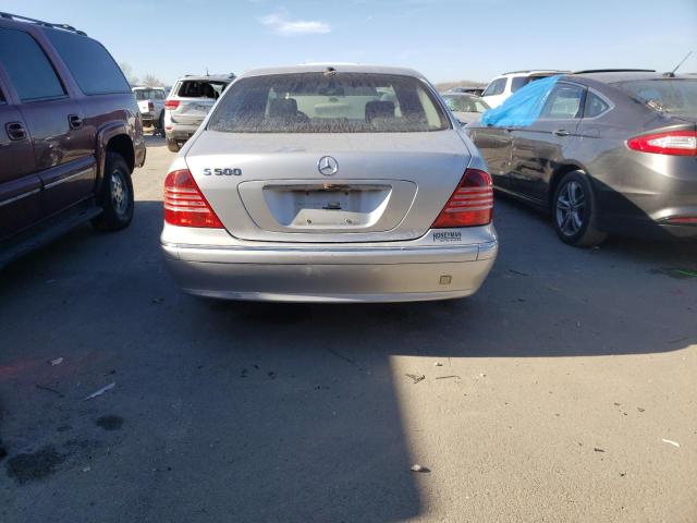 WDBNG75JX5A453070 - 2005 MERCEDES-BENZ S 500 SILVER photo 6