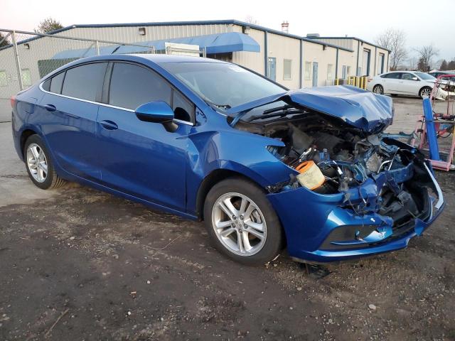 3G1BE5SM7HS557086 - 2017 CHEVROLET CRUZE LT BLUE photo 4